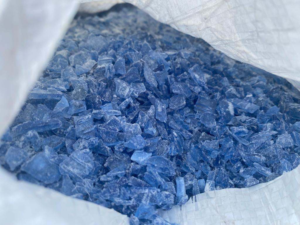 PET Plastic Regrind Material